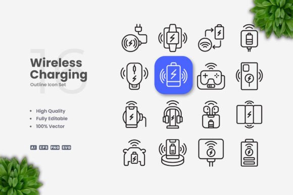 Evaluating Wireless Charging Icons for Modern Design Projects