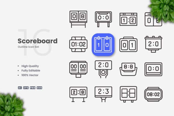 Scoreboard Icons: A Versatile Tool for Modern Design Needs