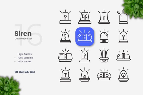 Siren Icons: Streamlining Visual Communication in Modern Workflows