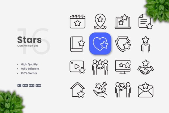 Stars Icons: A Practical Vector Icon Set for Modern Design Projects