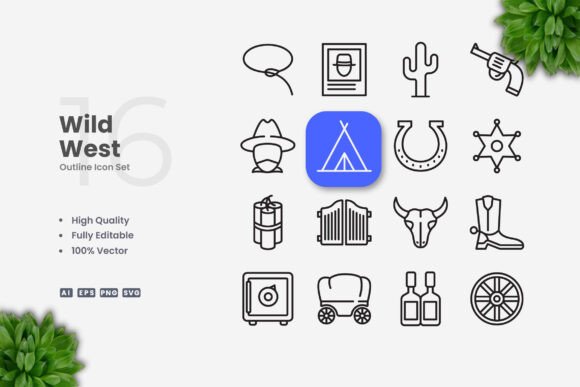 Wild West Icons: Strategic Visual Assets for Modern Communication